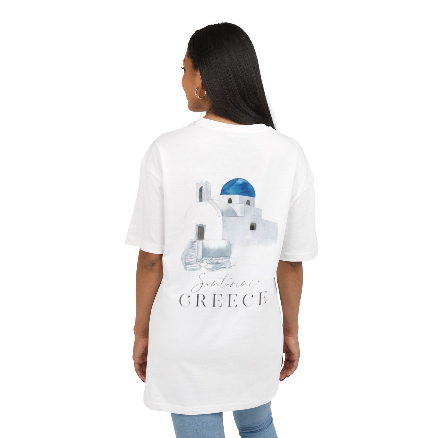 T-shirt Unisexe Oversize Santorini