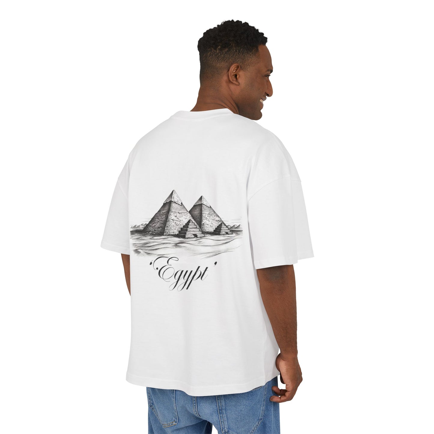 T-shirt Unisexe Oversize Min. Pyramide