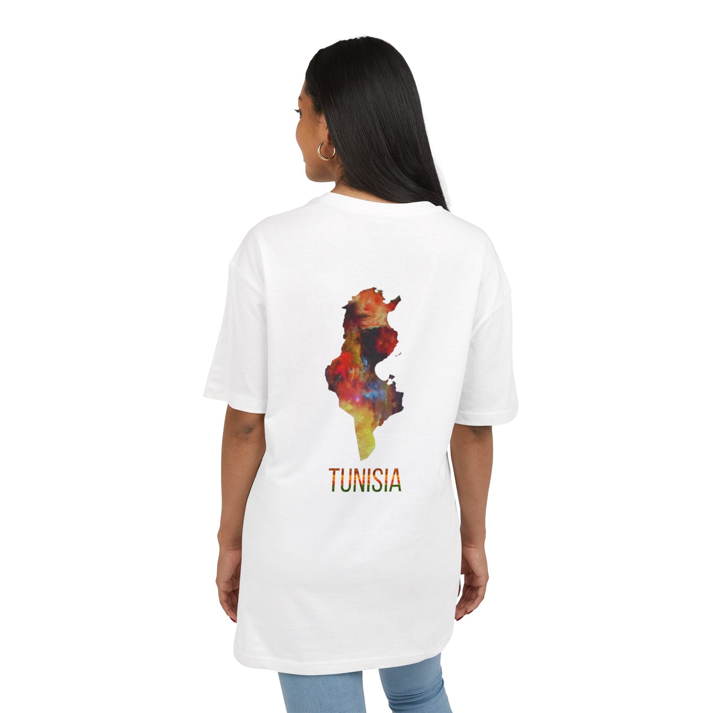T-shirt Unisexe Oversize Tunisia
