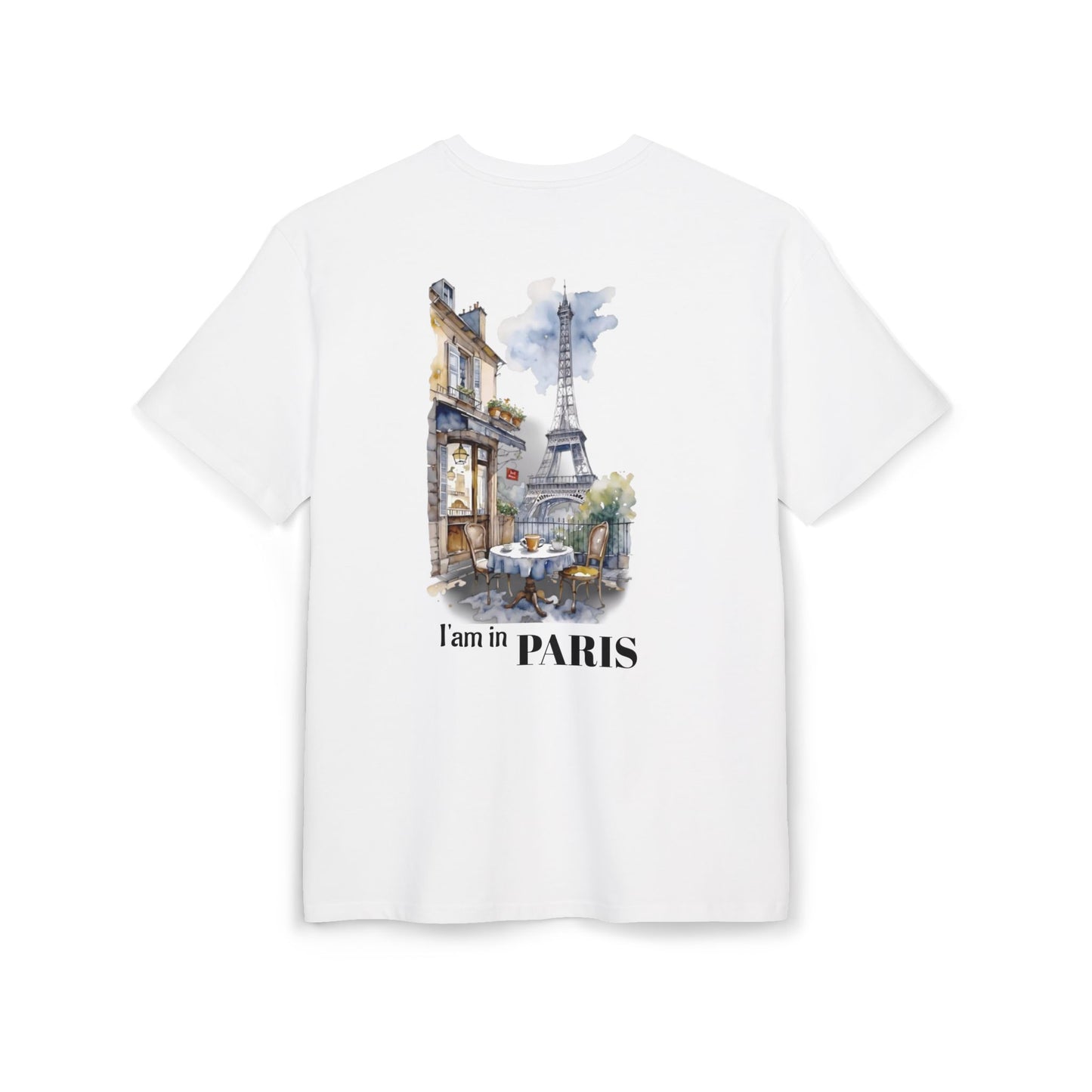 T-shirt Unisexe Oversize In Paris