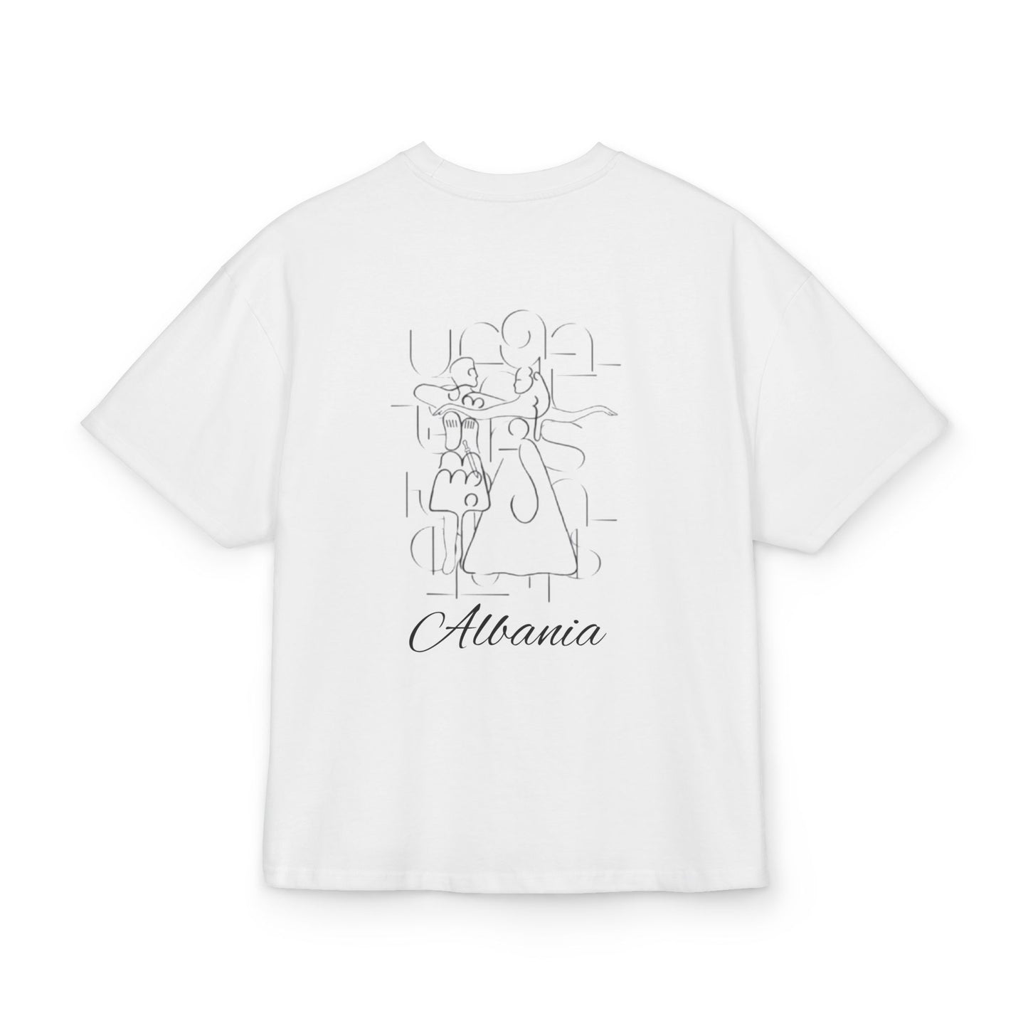 T-shirt Unisexe Oversize Min. Albania