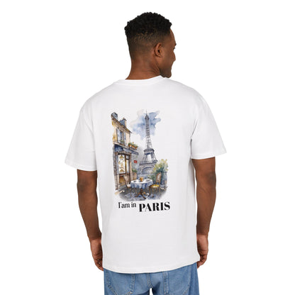 T-shirt Unisexe Oversize In Paris