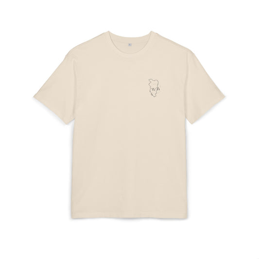 T-shirt Unsiexe Oversize Shqip