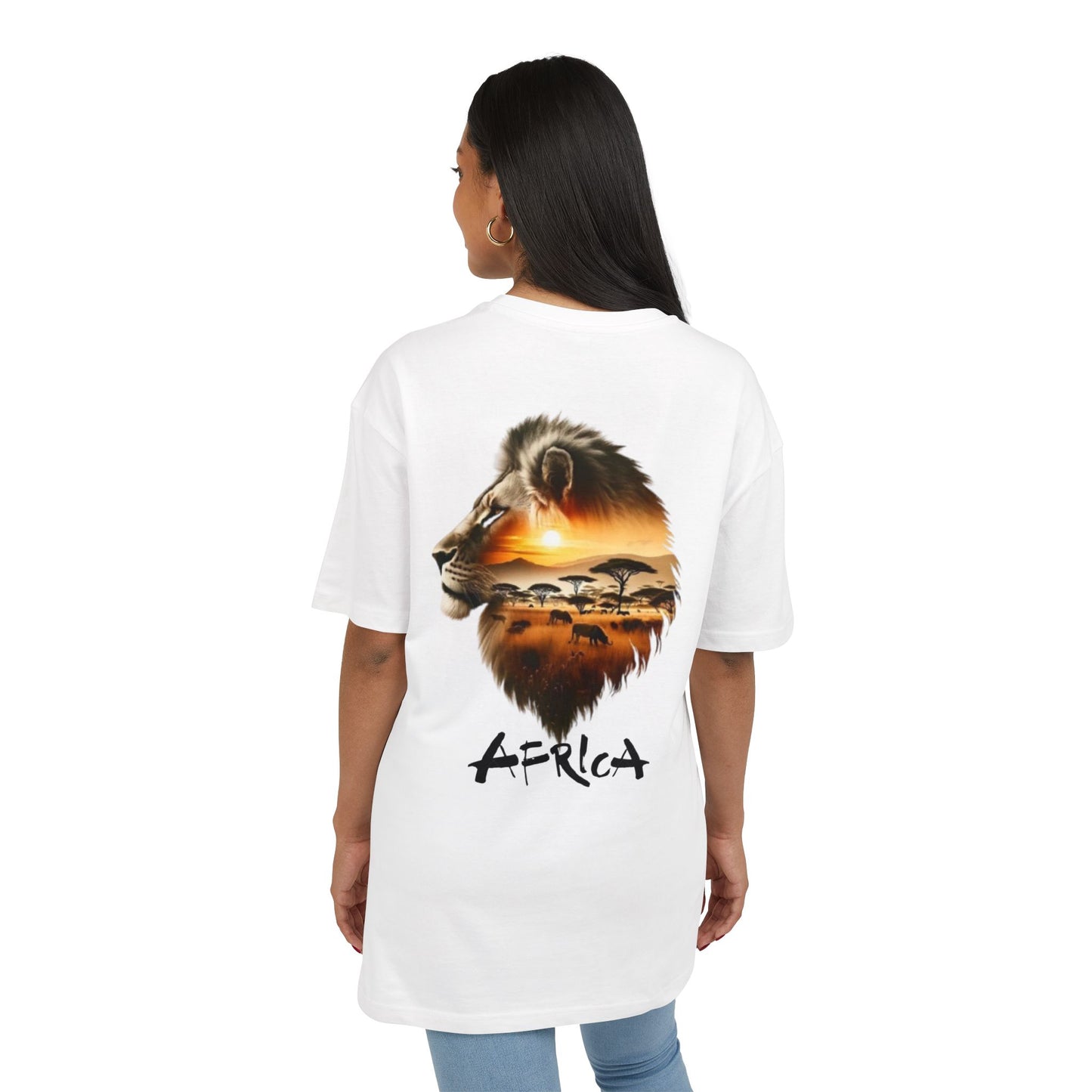 T-shirt Unisexe Oversize Africa