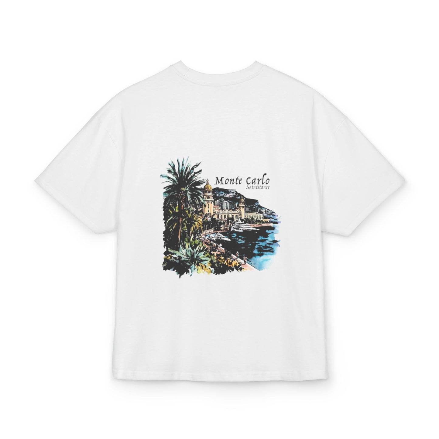 T-shirt Unsiexe Oversize Monte Carlo