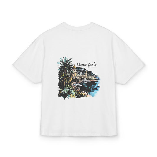 T-shirt Unsiexe Oversize Monte Carlo