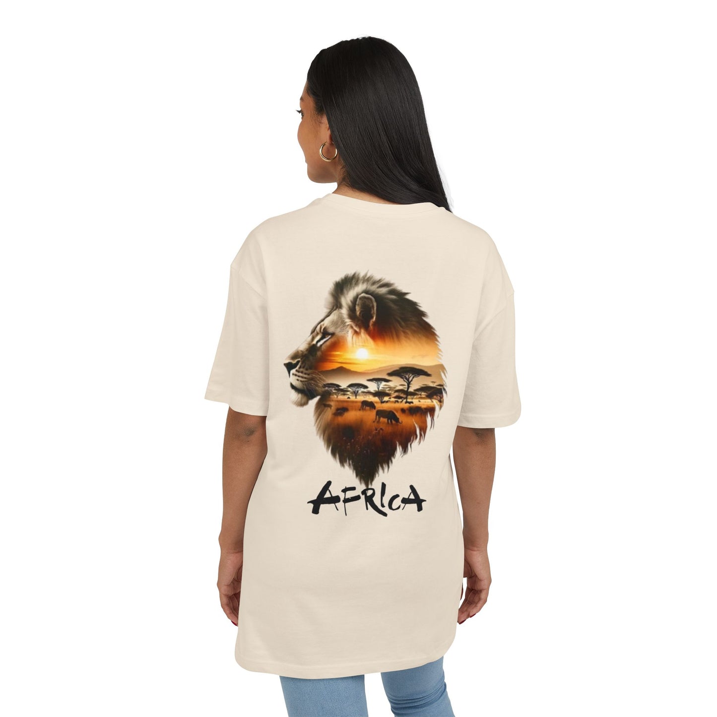 T-shirt Unisexe Oversize Africa